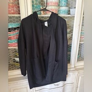 Salty honey black cardigan XS